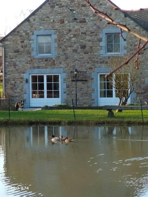 Gite La Dame Au Lit Gite A La Ferme Momignies 外观 照片